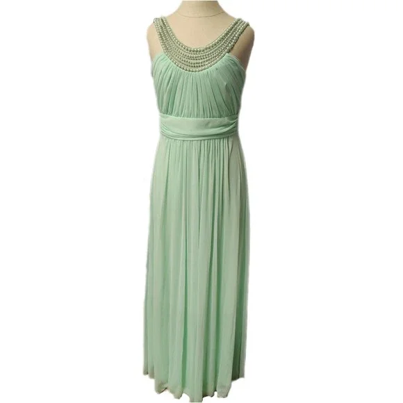 Dresses | Vintage Mint Green Prom Formal Dress Pearl Beaded Scoop Neck Ml 9s | Poshmark Dresses | Vintage Mint Green Prom Formal Dress Pearl Beaded Scoop Neck Ml 9s | Poshmark